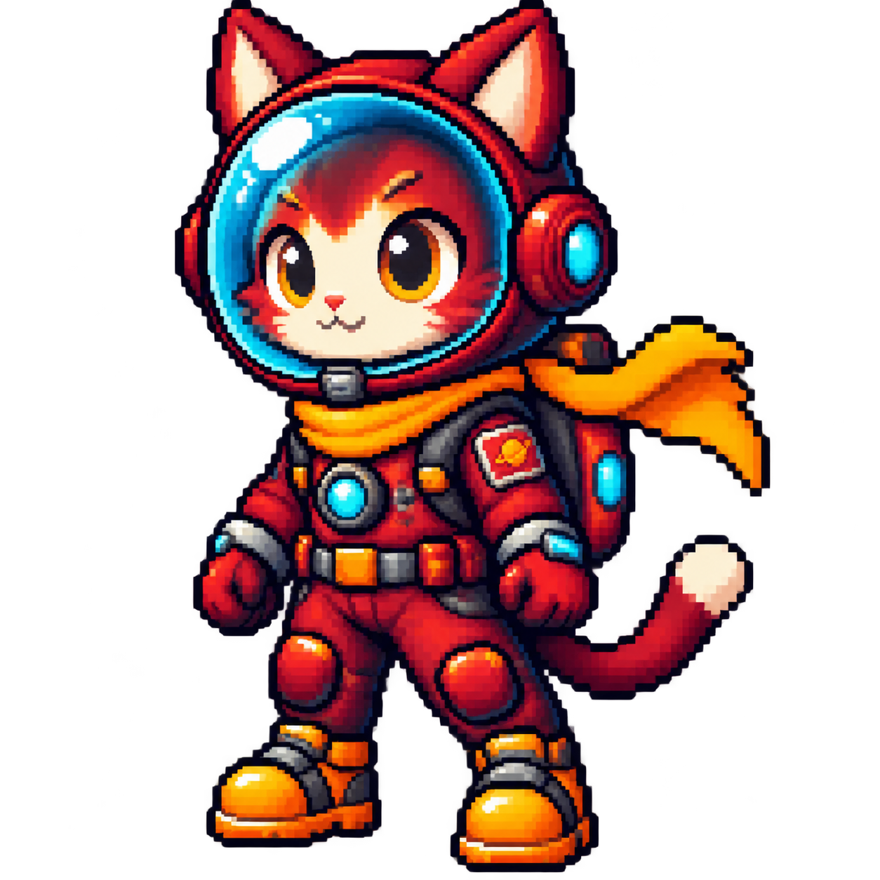 MarsCat 宇航员 Logo